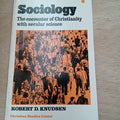 Sociology: The encounter of Christianity with secular science