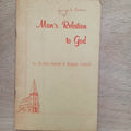Man's Relation to God