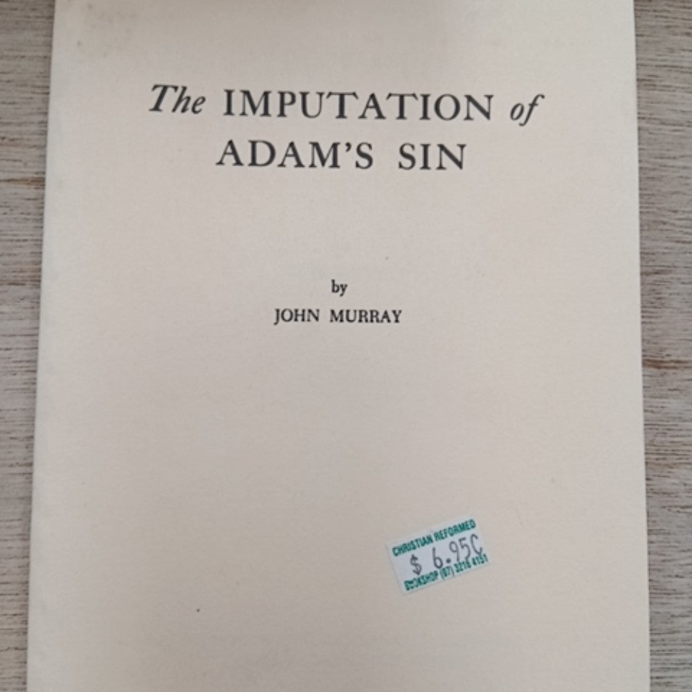 The Imputation of Adam's Sin