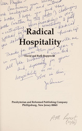 Radical hospitality