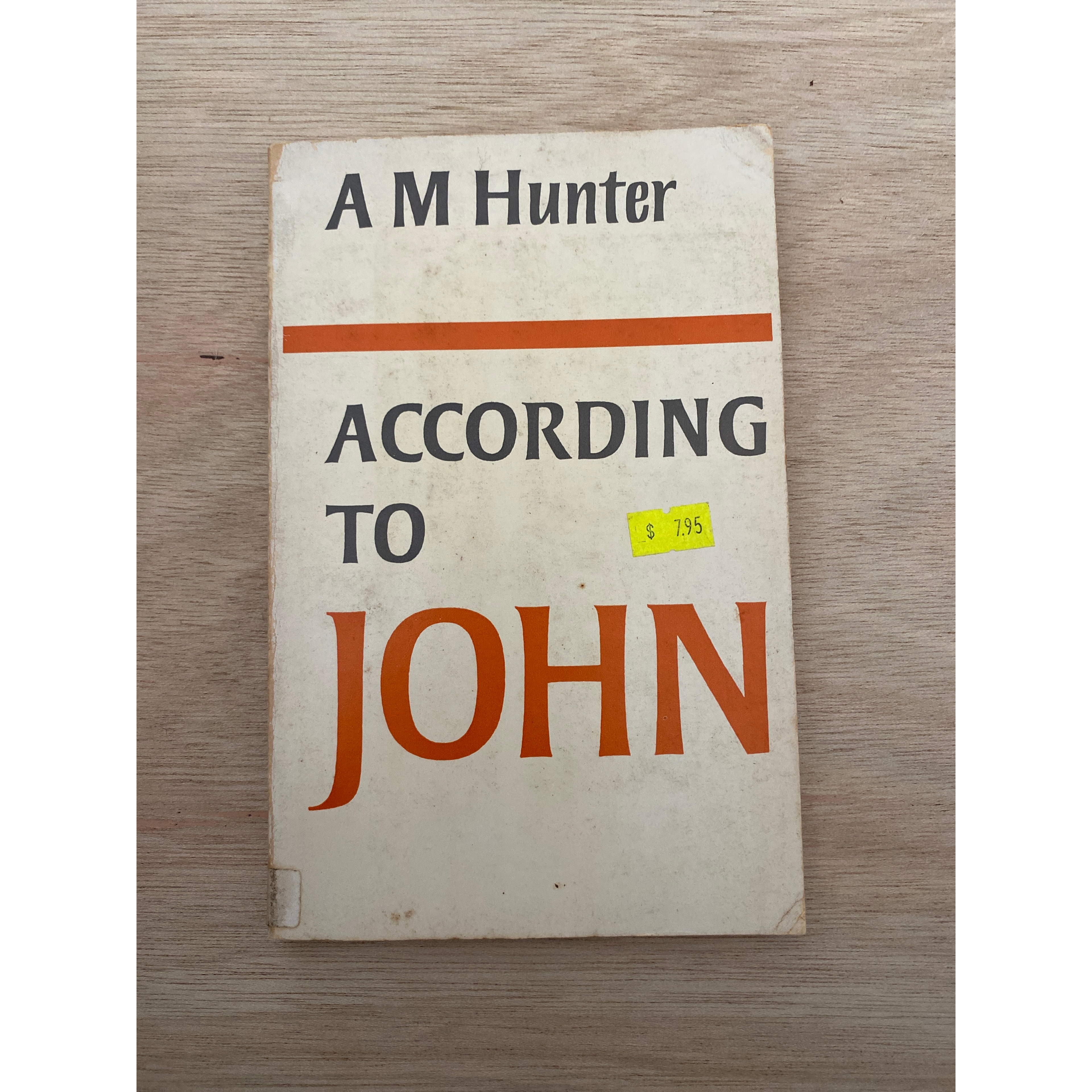 According to John