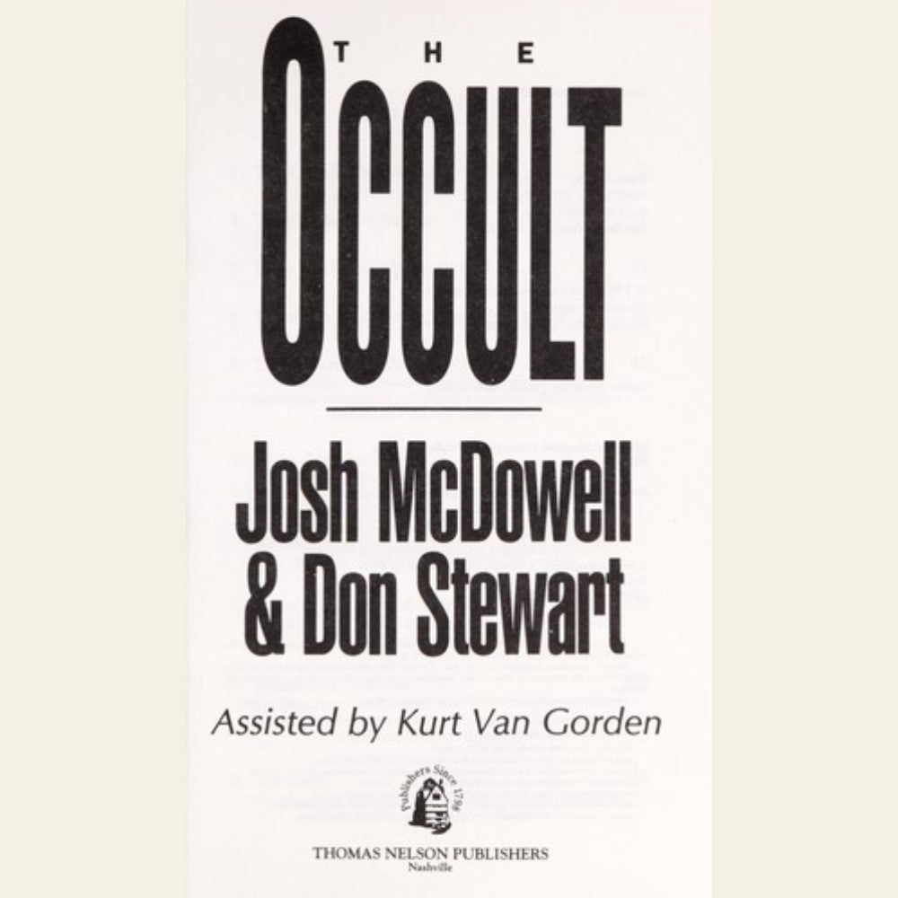 The occult