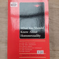 What you should know about homosexuality