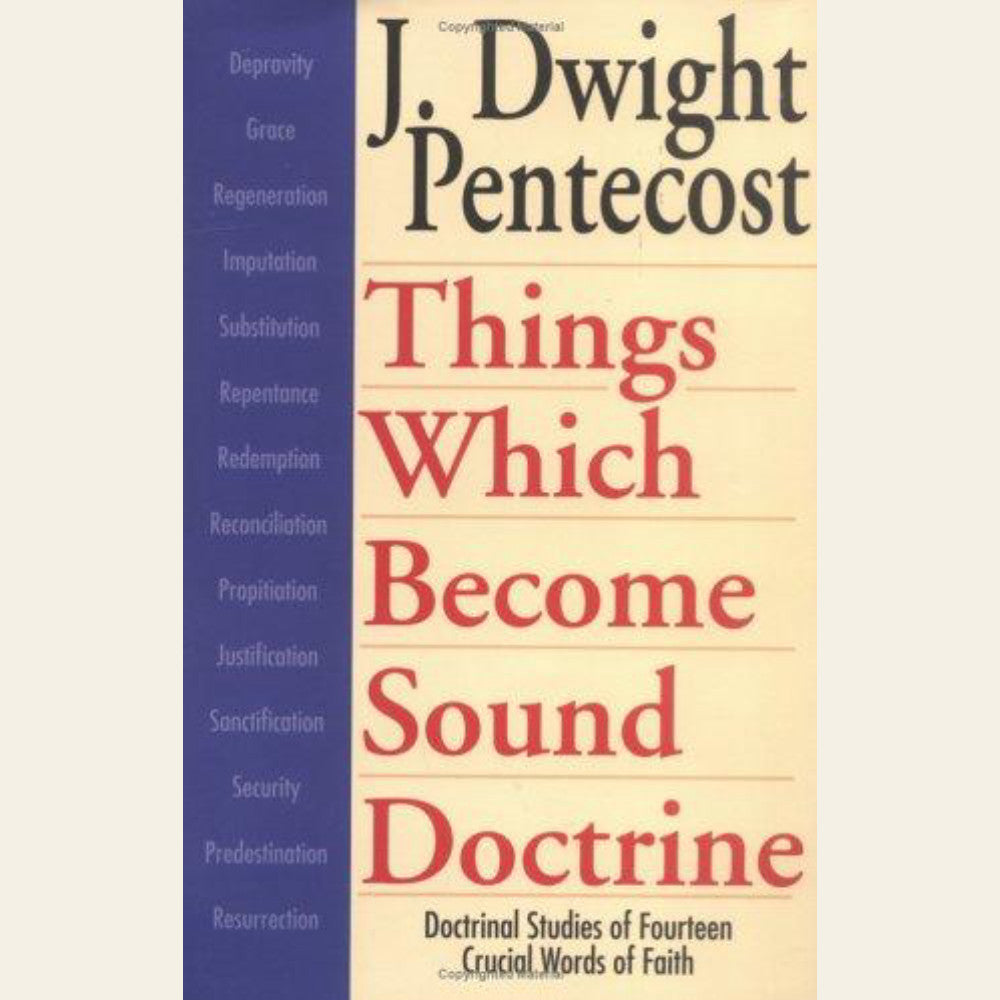Things Which Become Sound Doctrine