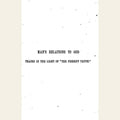 Man's Relation to God