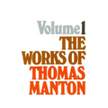 Works of Thomas Manton-Vol 1